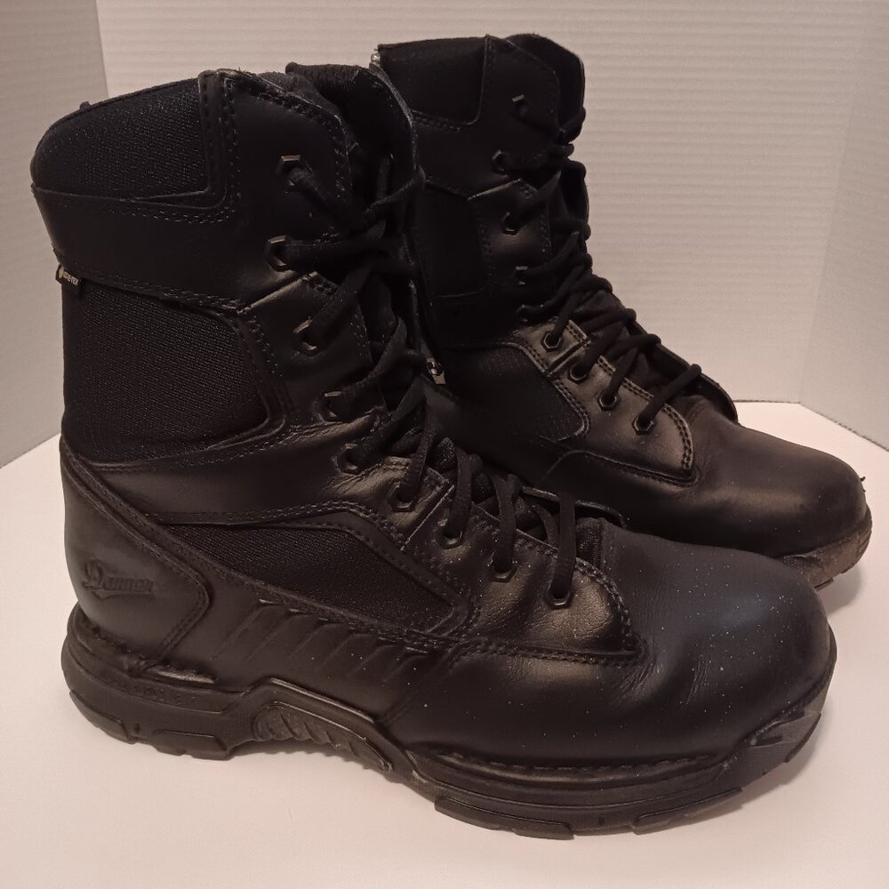 Danner Striker-Bolt Size Zip 8" Black Boot Men's Size 11.5D (Medium)